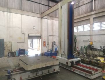Foto: FRESADORA CNC FLOOR TYPE HIDROSTÁTICA LAZZATI MOD. CG 29001 - 4000MM X 2400MM X 950MM