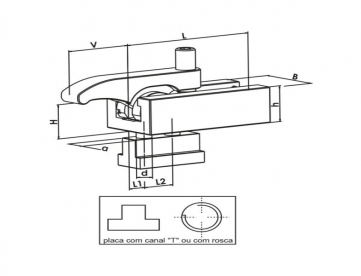 Foto: TARTARUGA RÁPIDA DESLIZANTE - MODELO TRT/TRF - FIXAÇÃO RÁPIDA MECÂNICA PARA MOLDES