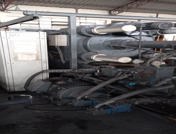 Foto: INJETORA DE ALUMINIO IDRA 500 TONELADAS