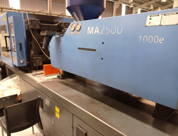 Foto: INJETORA DE PLASTICOS HAITIAN COM SERVO MOTOR MARTE 2500 /1000 - ANO 2010