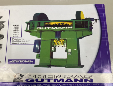 Foto: PRENSA FRICÇÃO GUTMAN PFR 450 TONS - PARA FORJARIA