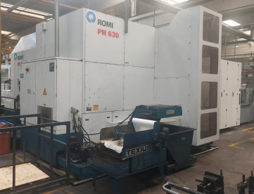 Foto: CENTRO DE USINAGEM HORIZONTAL - DUPLO PALLET- ROMI - PH630 - ANO 2007 - 1050 X 870 X 1100 MM