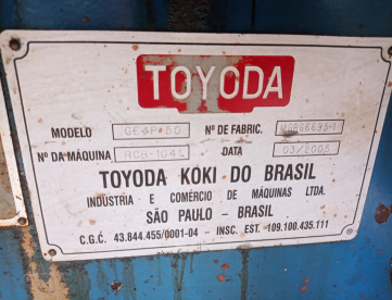 Foto: RETIFICA CILINDRICA CNC TOYODA GE 4P50 -500 X 150 - ANO 2005
