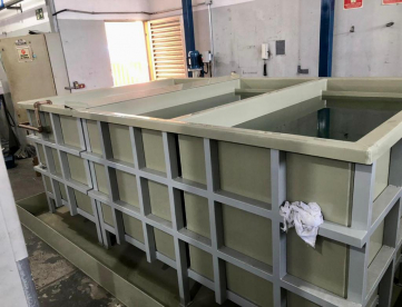 Foto: ESTRUTURA DE PINTURA ELETROSTÁTICA - CABINE,  ESTUFA e BANHO COMPLETO - CAPACIDADE DE PEÇAS ATÉ 1,20 M