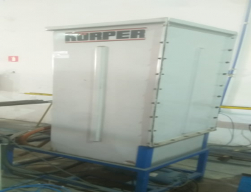 Foto: TORRE DE RESFRIAMENTO -KORPER -Q 40/6AP - 20.000 KCAL/H - ANO 2016