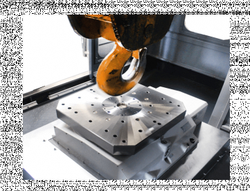 Foto: CENTRO DE USINAGEM HORIZONTAL - DUPLO PALLET 500 x 500 MM - ECÓM - HMC 500A - NOVO - 800 x 680 x 680 MM