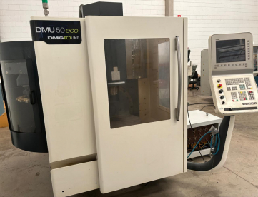 Foto: CENTRO DE USINAGEM VERTICAL - 5º EIXO - DMG MORI - DMU50 ECO - ANO 2012 - 500 x 450 x 400 MM