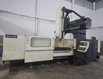 Foto: FRESADORA CNC PORTAL HARTFORD PRO320 - 3200 X 2200 X 1500 -MAQUINA COM 300 HORAS TRABALHADAS -ANO 2009