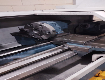 Foto: TORNO CNC NARDINI LOGIC250 -PLACA E TORRE HIDRAULICA -1000 X 500