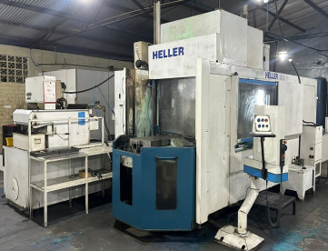 Foto: CENTRO DE USINAGEM HORIZONTAL - DUPLO PALLET - HELLER - BEA1 - ANO 1988 - 630 x 500 x 630mm