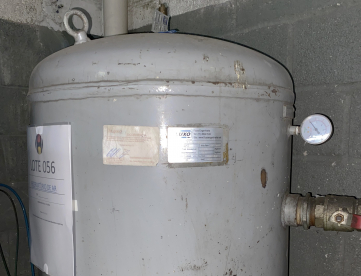 Foto: LOTE RF 0056 - RESERVATÓRIO DE AR PULMÃO - ATLAS COPCO