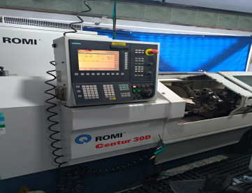 Foto: TORNO CNC CENTUR 30D -1000 X 430 - PLACA E CONTRA PONTO HIDRAULICO - ANO 2013