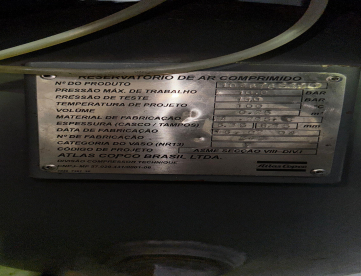 Foto: COMPRESSOR DE PARAFUSO -ATLAS COPCO -GX5 FF - 7.5 CV -TODO REVISADO -ANO 2004