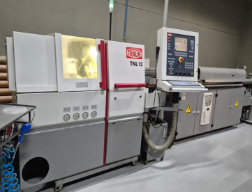 Foto: TORNO AUTOMÁTICO DE CABEÇOTE MOVEL TRAUB TNL 12 -COM ALIMENTADOR DE BARRAS -AN0 2008