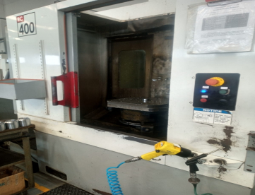Foto: CENTRO DE USINAGEM VERTICAL - DUPLO PALLET - HAAS - EC-400 - PALLETS 400 x400 MM