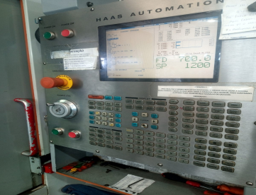 Foto: CENTRO DE USINAGEM VERTICAL - DUPLO PALLET - HAAS - EC-400 - PALLETS 400 x400 MM