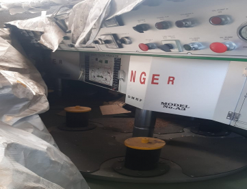 Foto: MÁQUINA PARA FABRICAR PANELA DE INDUÇÃO MOD.DMHF MODELO NO.A3 - SEM USO