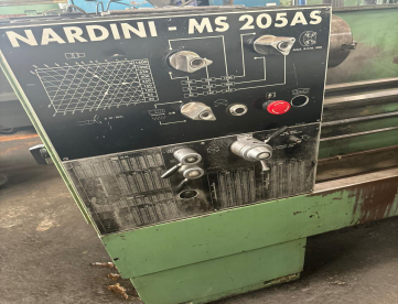 Foto: TORNO MECÃNICO NARDINI -MS 205 AS -750 X 410 MM