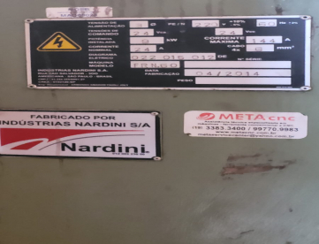 Foto: FURADEIRA RADIAL NARDINI FRN-60 - 2000MM X 60MM - ANO 2014