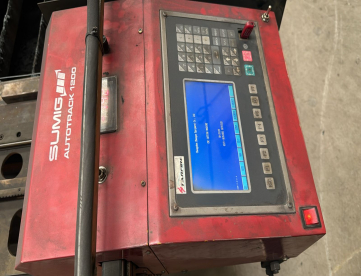 Foto: CORTE A PLASMA SUMIG ATOTRACK - 1500MM X 3000MM - FONTE THERMAL DYNAMICS -CORTA 19MM