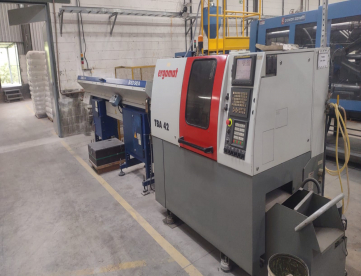 Foto: TORNO AUTOMÁTICO CNC ERGOMAT TBA 42/30 ANO 2009