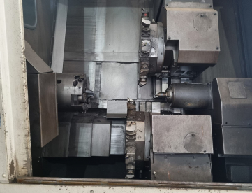 Foto: CENTRO DE TORNEAMENTO CNC GEORG FISCHER -NDM-16 -250 X 800 MM-IDEAL PRA EIXOS - ANO 1991