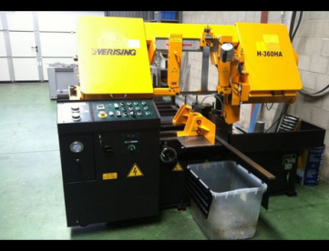 Foto: SERRA DE FITA AUTOMÁTICA HORIZONTAL EVERISING H-360 HA-DIAMETRO DE CORTE 360 MM-  ANO 2011