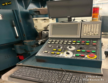 Foto: FRESADORA PORTAL CNC - FEELER - FV2212 - ANO 2007 - 2200 x 1200 x 900 MM - COM CABEÇOTE 90º ENGRENADO