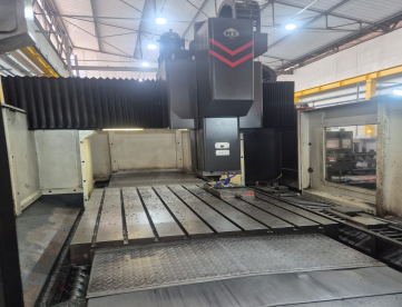 Foto: FRESADORA PORTAL CNC - HISION - GLU16 - ANO 2015 - 2000 x 1500 x 900 MM