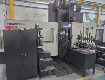Foto: FRESADORA PORTAL CNC - HISION - GLU16 - ANO 2015 - 2000 x 1500 x 900 MM