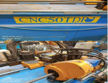 Foto: CURVADORA DE TUBOS CNC MARCA CSM/DSM MODELO 50TDRJ - 50MM