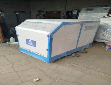 Foto: GELADEIRA 30.000 KCAL CONDENSAÇÃO A ÁGUA 380V REFORMADA 2024