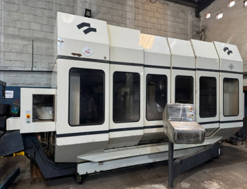 Foto: FRESADORA PORTAL CNC 5 EIXOS OMV - MODELO HS-328 - ANO 2006 - 3000MM X Y1100MM X Z1100MM