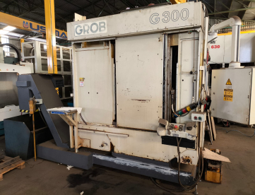 Foto: CENTRO DE USINAGEM HORIZONTAL GROB G300 - 3 EIXOS - 600MM X 770MM X 810MM - ANO 2009