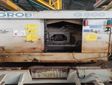 Foto: CENTRO DE USINAGEM HORIZONTAL GROB G300 - 3 EIXOS - 600MM X 770MM X 810MM - ANO 2009