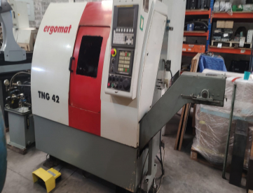 Foto: TORNO AUTOMÁTICO CNC ERGOMAT TNG42 - MAQUINA MUITO NOVA -ANO 2008
