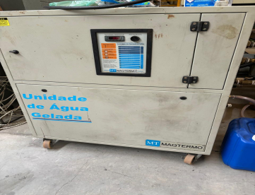 Foto: GELADEIRA MAQTERMO -MODELO MQT -15000 KCAL -CONDENSAÇÃO A AGUA - ANO 2005