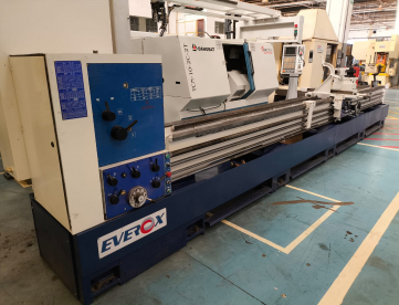 Foto: TORNO MECÂNICO - EVEROX - 720 x 5600 MM - BARRAMENTO TOTAL 6.500 MM