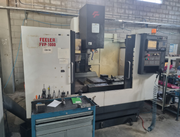 Foto: CENTRO DE USINAGEM VERTICAL FEELER - FVP-1000 - 1000 X 520 X 520MM - ANO 2009