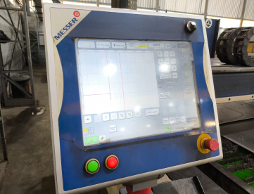 Foto: CORTE A PLASMA CNC MESSER 3000MM X 12000MM - FONTE HYPERTHERM HPR400XD
