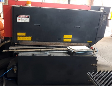 Foto: MÁQUINA DE CORTE A LASER AMADA - ANO 2007
