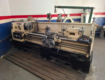 Foto: TORNO MECÂNICO - CLEVER - MODELO L-2080 II - 500 x 2000 MM - EIXO ARVORE 102 MM