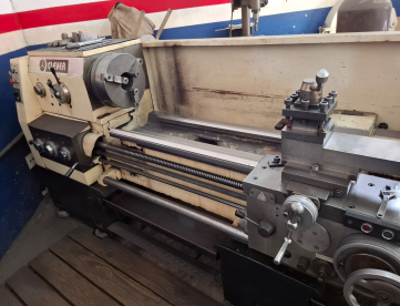 Foto: TORNO MECÂNICO - CLEVER - MODELO L-2080 II - 500 x 2000 MM - EIXO ARVORE 102 MM