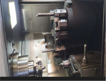 Foto: TORNO CNC ROMI - G280 - ANO - 2004 -  COM PINÇA
