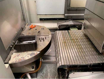 Foto: CENTRO DE FURAÇÃO E ROSQUEAMENTO HYUNDAI - MODELO KV25P - ANO 2009 -  DUPLO PALLET