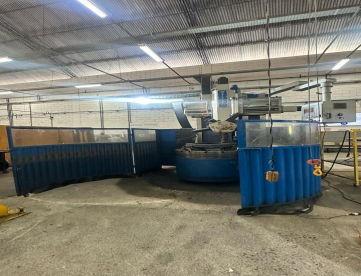 Foto: TORNO VERTICAL CNC VT1100 - 1.100MM PLACA - PASSAGEM 1350MM - ALTURA