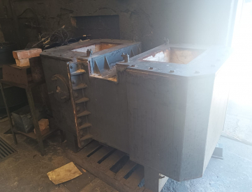 Foto: FORNO DE LATÃO A INDUÇÃO -MODELO DB 40 LT DUPLA BACIA - 180 A 200 KGS HORA