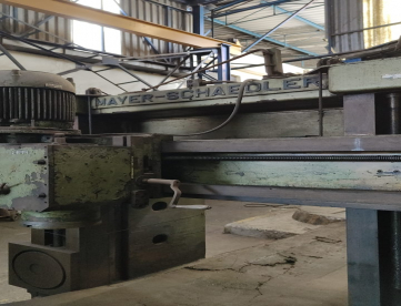 Foto: PLAINA DE MESA FRESADORA MAYER SCHAEDLER 800 X 2750MM