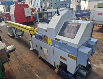 Foto: TORNO CNC AUTOMÁTICO - STAR - SA16R - ANO 2002 - DE CABEÇOTE MOVEL 6 EIXOS
