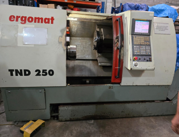 Foto: TORNO CNC - AUTOMÁTICO - ERGOMAT - TND250 - ANO 2008